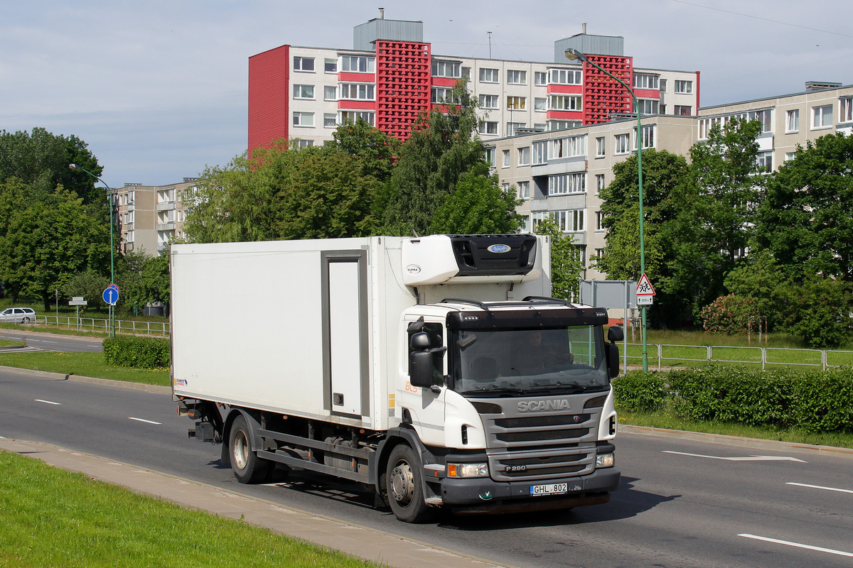 Литва, № GHL 802 — Scania ('2011) P280