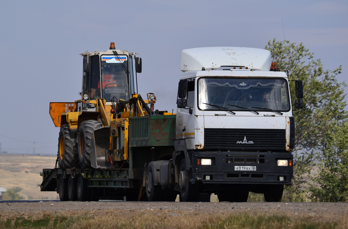 Волгоградская область, № А 119 ВХ 50 — МАЗ-5440B5