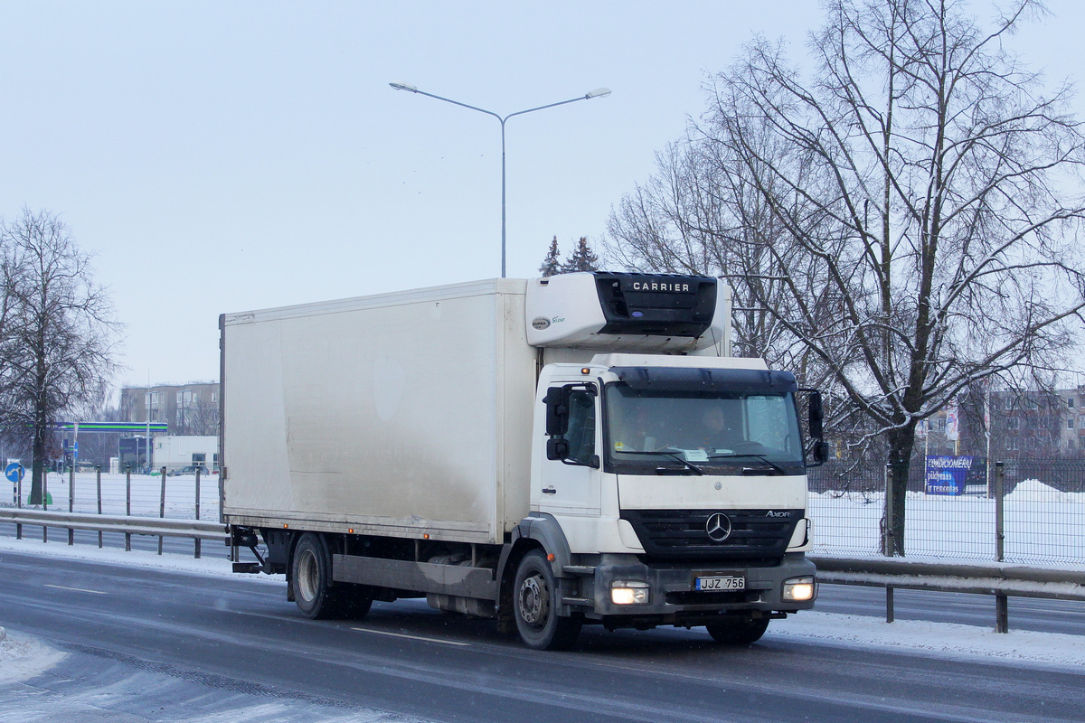 Литва, № JJZ 756 — Mercedes-Benz Axor 1823