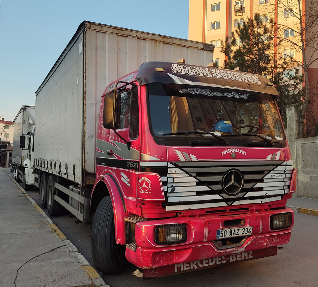 Турция, № 50 AAZ 334 — Mercedes-Benz NG (общ. мод.)