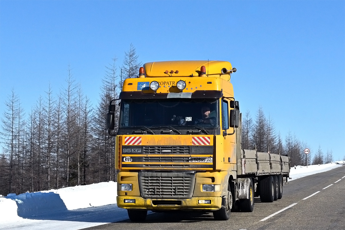 Алтайский край, № В 145 НУ 22 — DAF 95XF FT