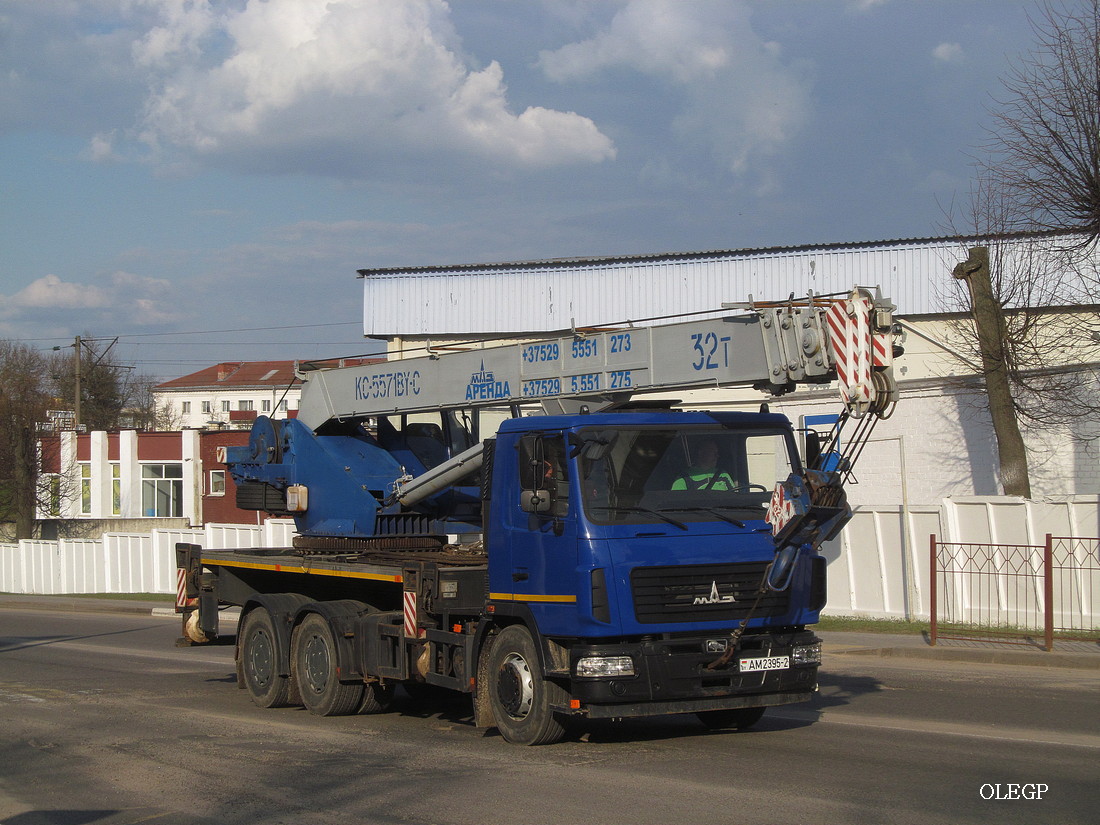 Витебская область, № АМ 2395-2 — МАЗ-6312 (общая модель)