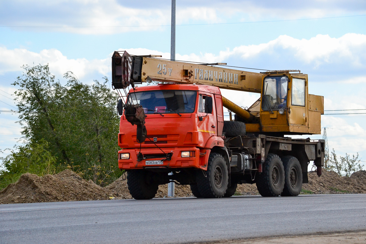 Волгоградская область, № В 083 ОВ 134 — КамАЗ-43118-46