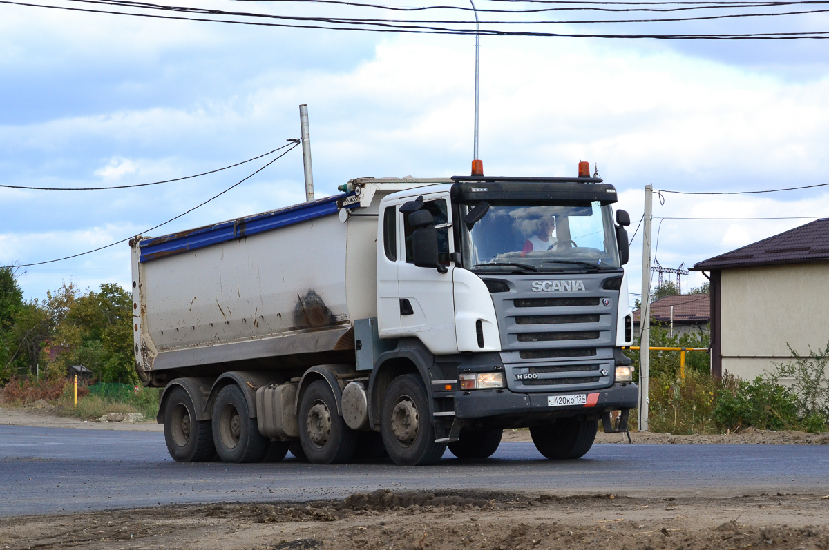 Волгоградская область, № Е 420 КО 134 — Scania ('2004) R500