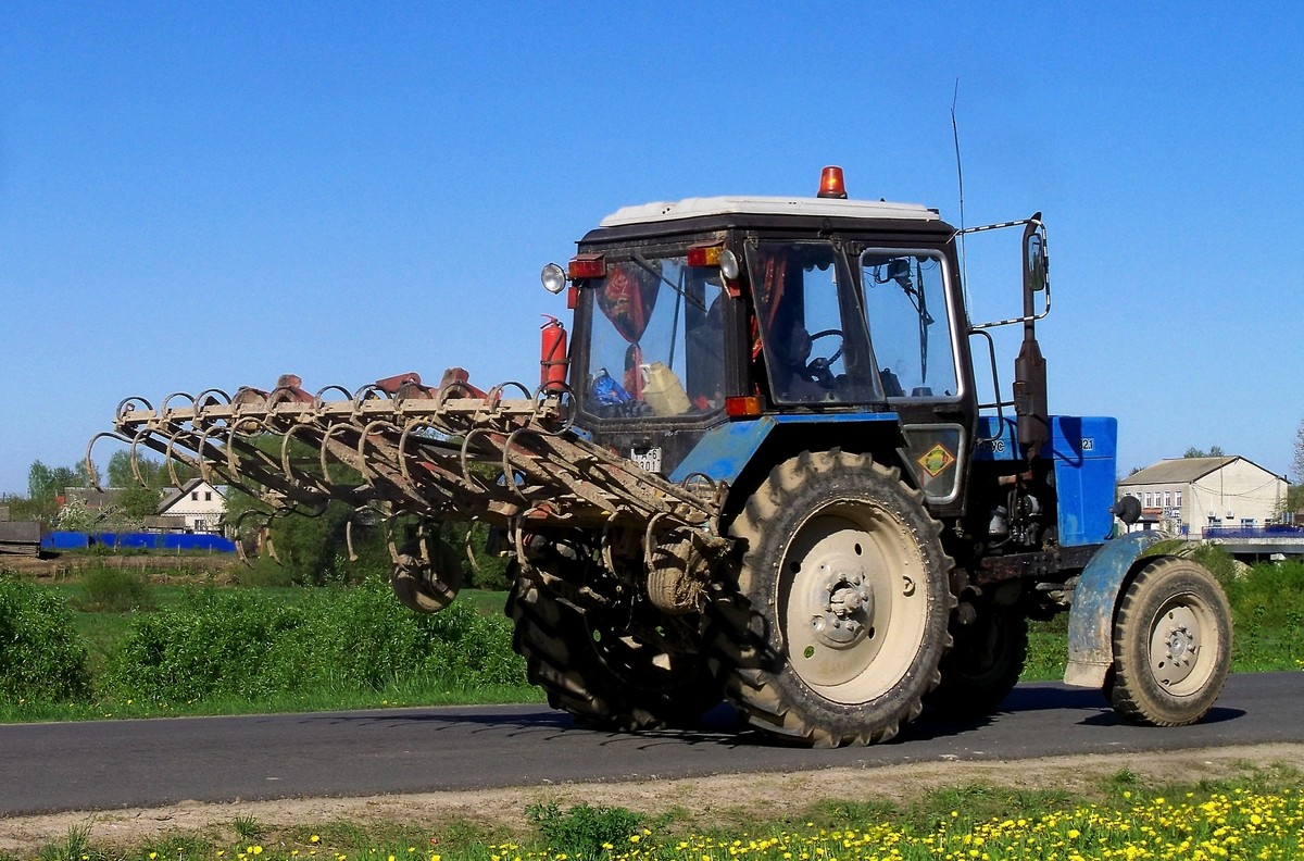 Могилёвская область, № ТА-6 3301 — Беларус-82.1; Прицепы сельскохозяйственные — Культиваторы (общая)