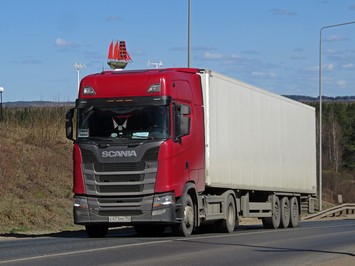 Нижегородская область, № С 471 МА 152 — Scania ('2016) S440