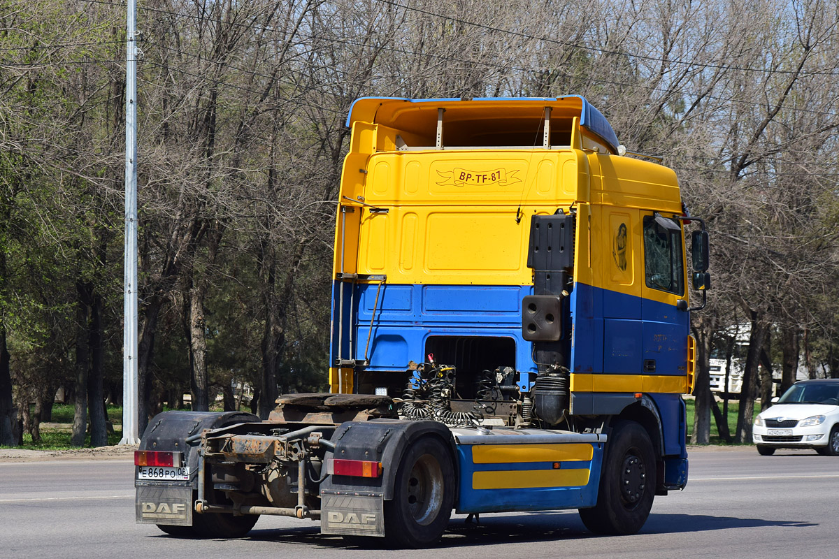 Калмыкия, № Е 868 РО 08 — DAF XF95 FT