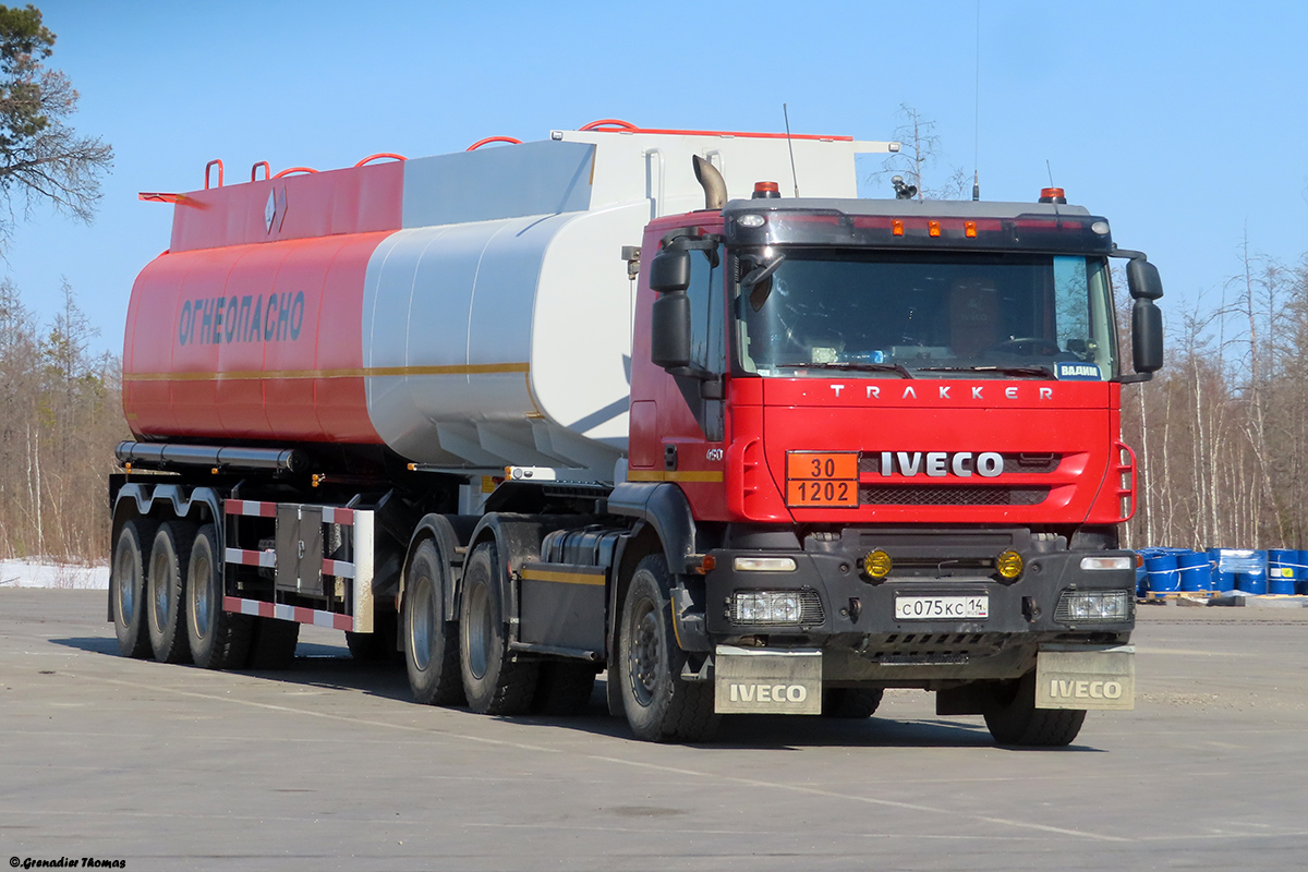 Саха (Якутия), № С 075 КС 14 — IVECO-AMT Trakker ('2007)