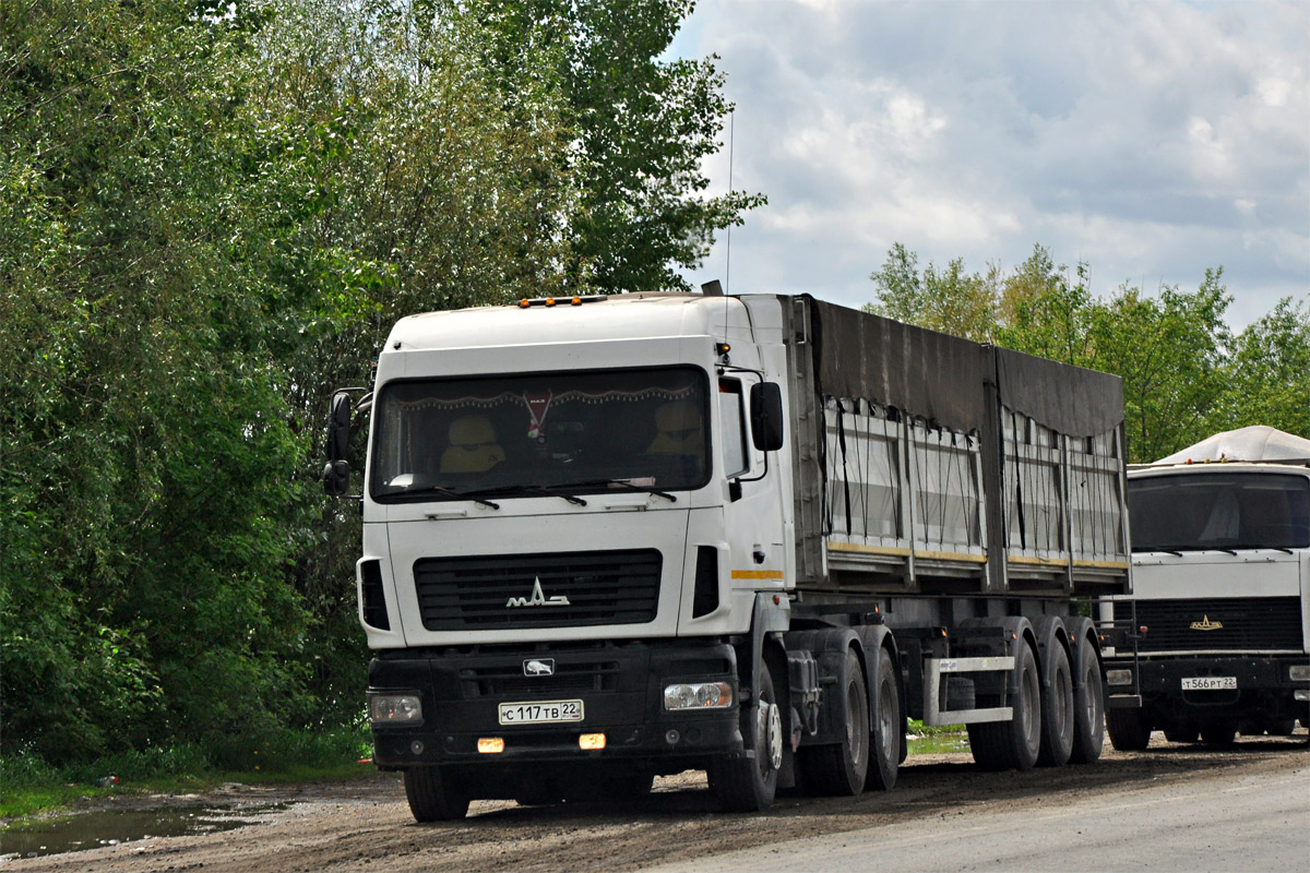 Алтайский край, № С 117 ТВ 22 — МАЗ-6430A9