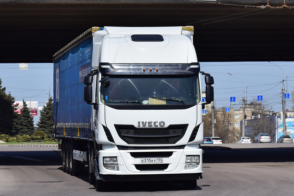 Волгоградская область, № Е 315 КУ 134 — IVECO Stralis ('2012) 460