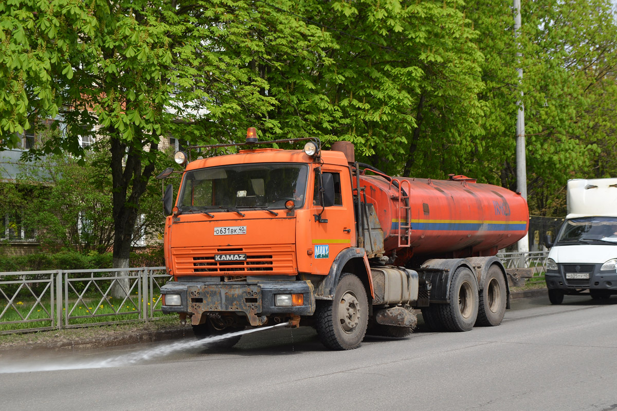 Калужская область, № О 631 ВК 40 — КамАЗ-65115-D3