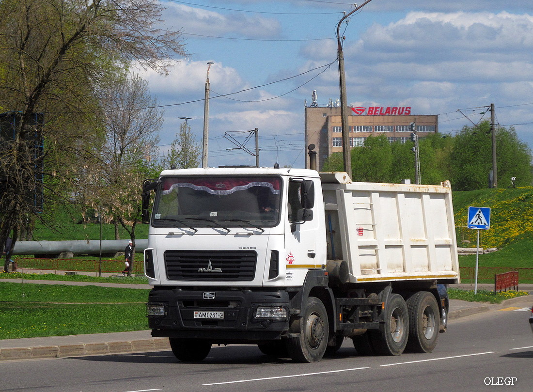 Витебская область, № АМ 0261-2 — МАЗ-6501 (общая модель)