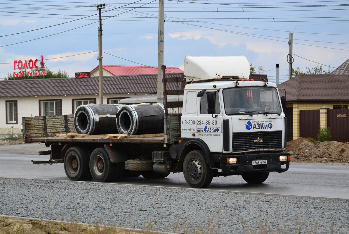 Волгоградская область, № Р 669 УЕ 123 — МАЗ-6303A8