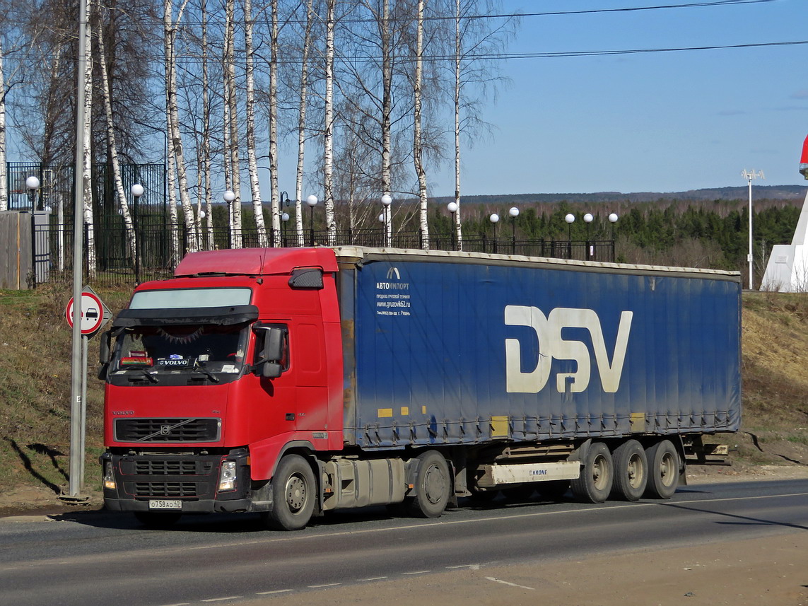 Калужская область, № О 758 АО 40 — Volvo ('2002) FH12.420