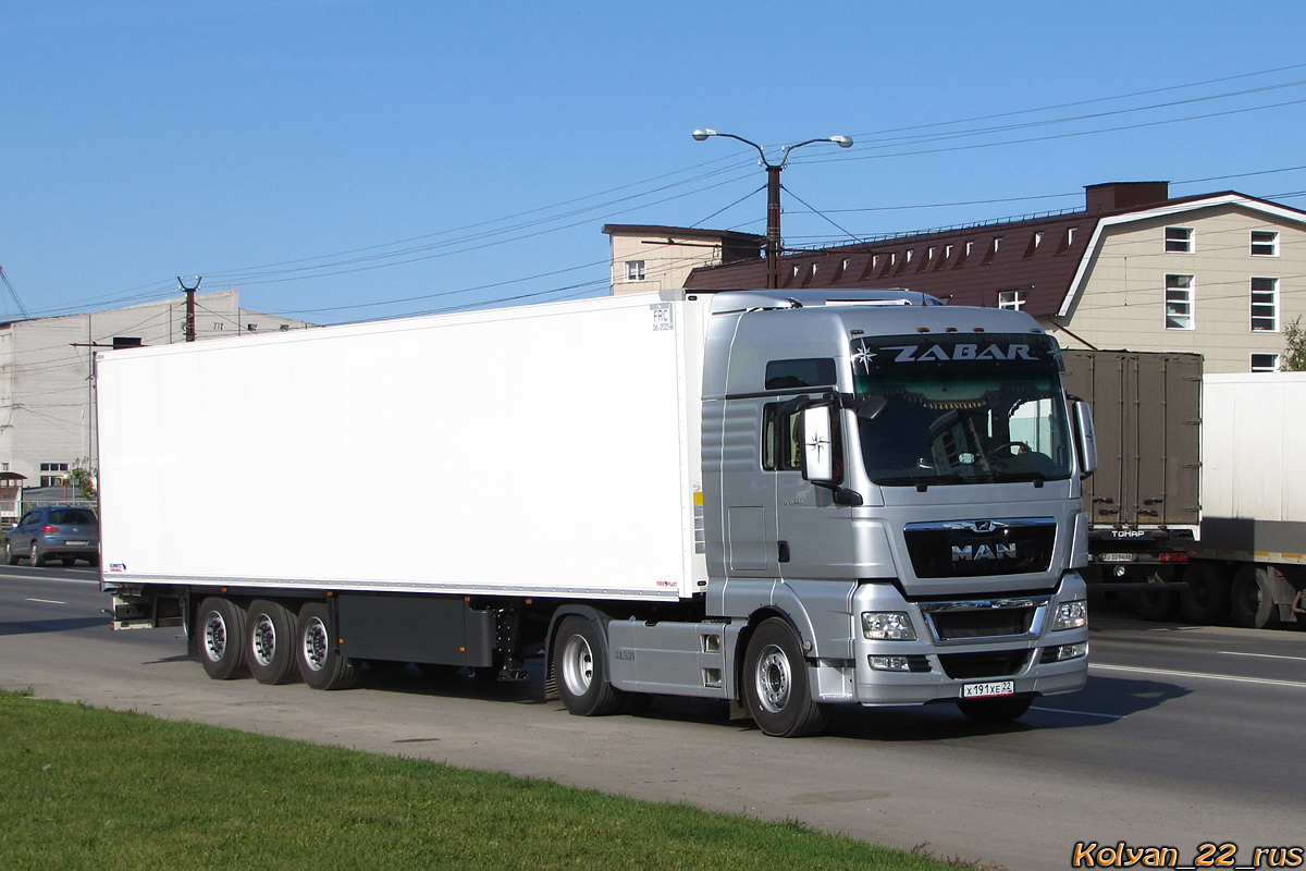 Алтайский край, № Х 191 ХЕ 22 — MAN TGX ('2007) 18.440