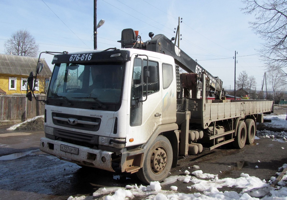 Удмуртия, № К 727 ОР 18 — Daewoo Novus