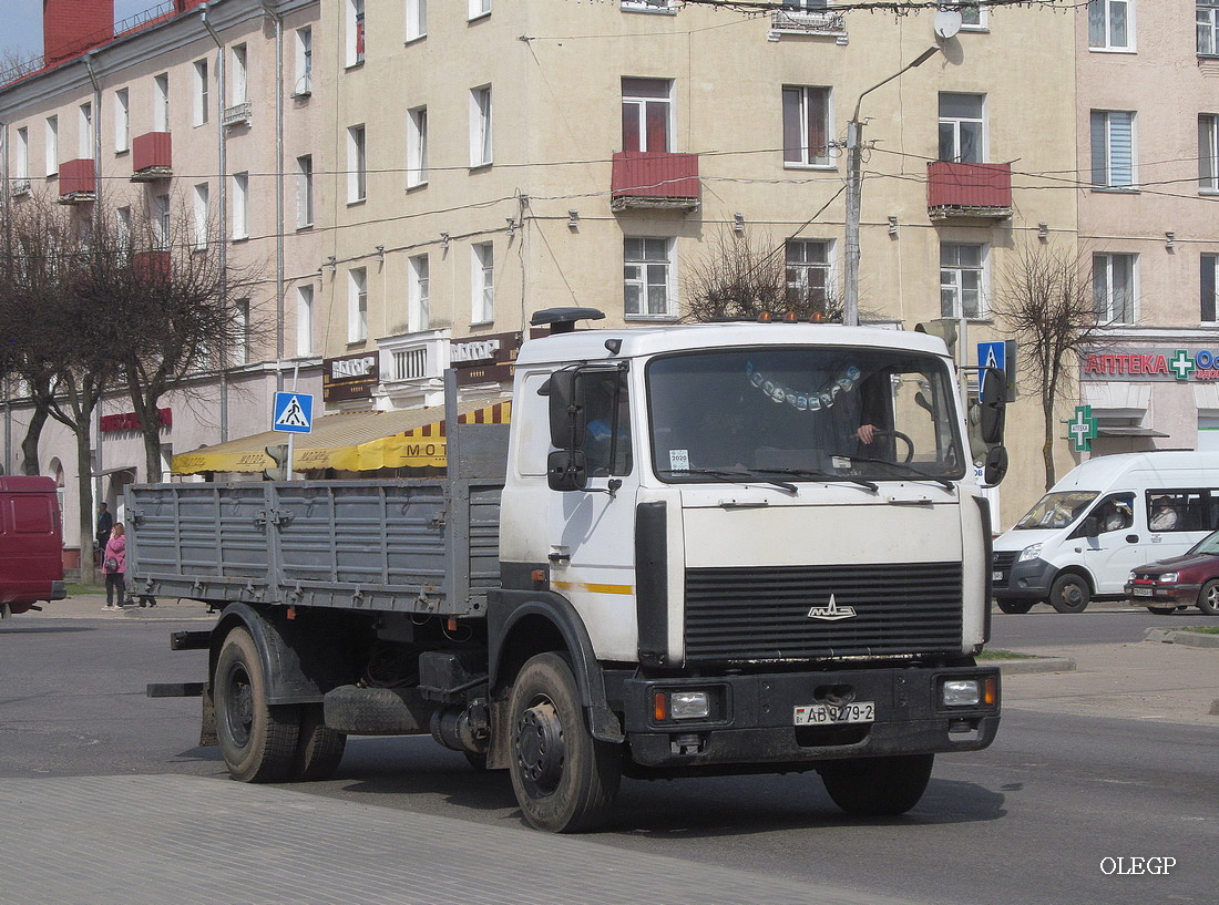 Витебская область, № АВ 9279-2 — МАЗ-5336 (общая модель)