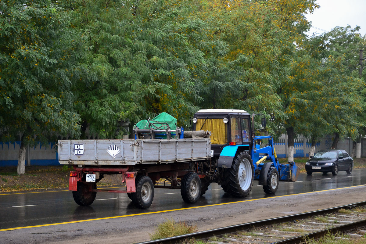 Волгоградская область, № 4993 СС 34 — 2ПТС-4 (общая модель); Волгоградская область — Спецтехника с нечитаемыми (неизвестными) номерами