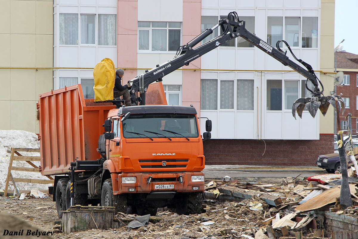 Ненецкий автономный округ, № А 028 СЕ 83 — КамАЗ-43118-A5