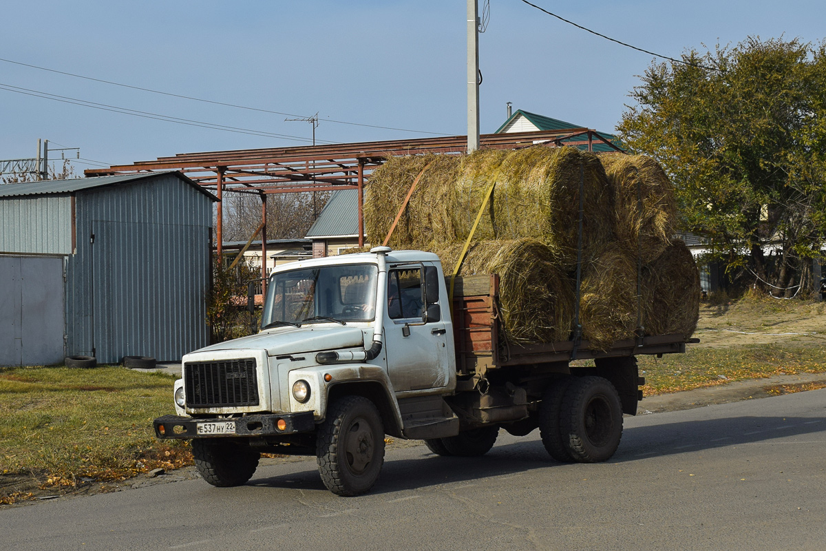 Алтайский край, № Е 537 НУ 22 — ГАЗ-3309