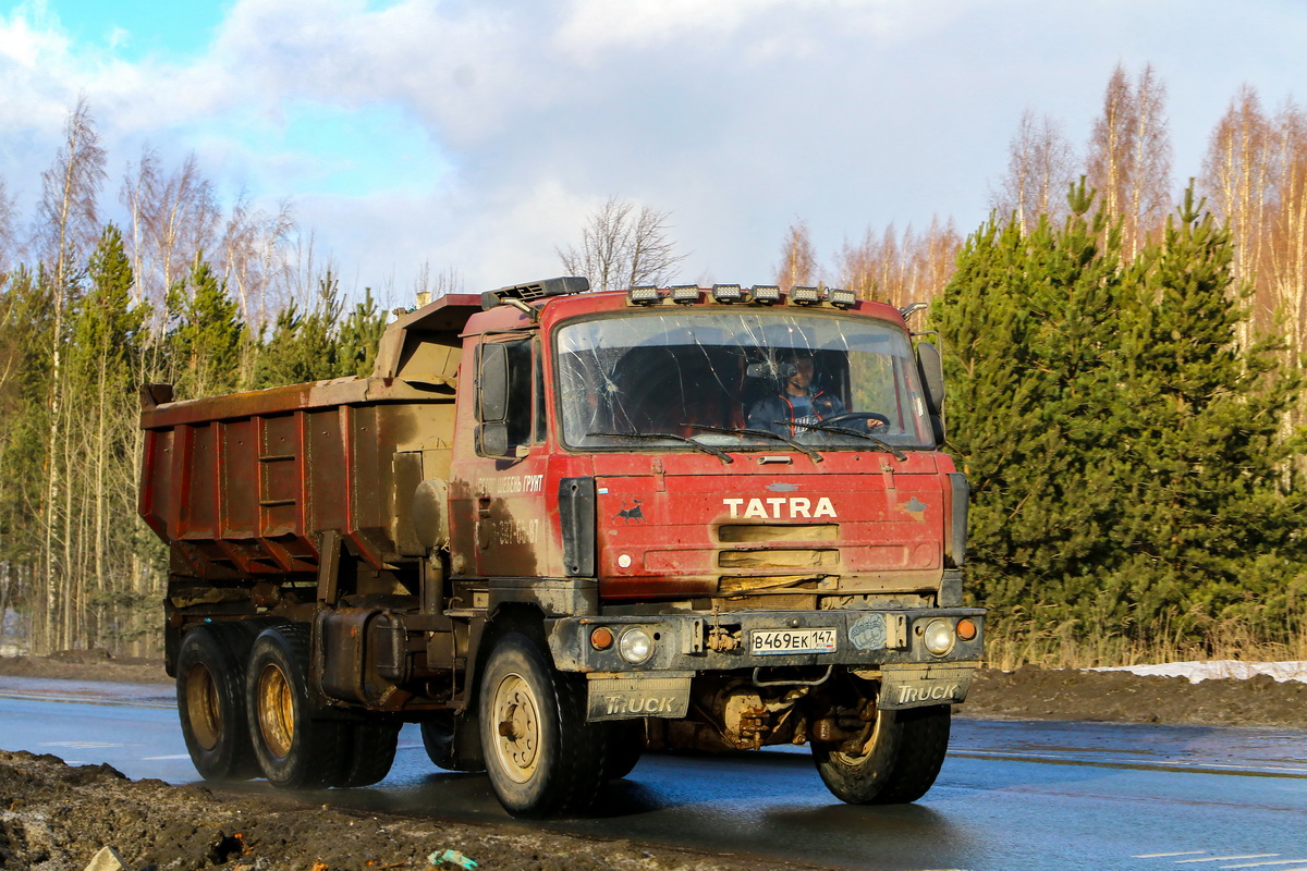 Ленинградская область, № В 469 ЕК 147 — Tatra 815-2 S1