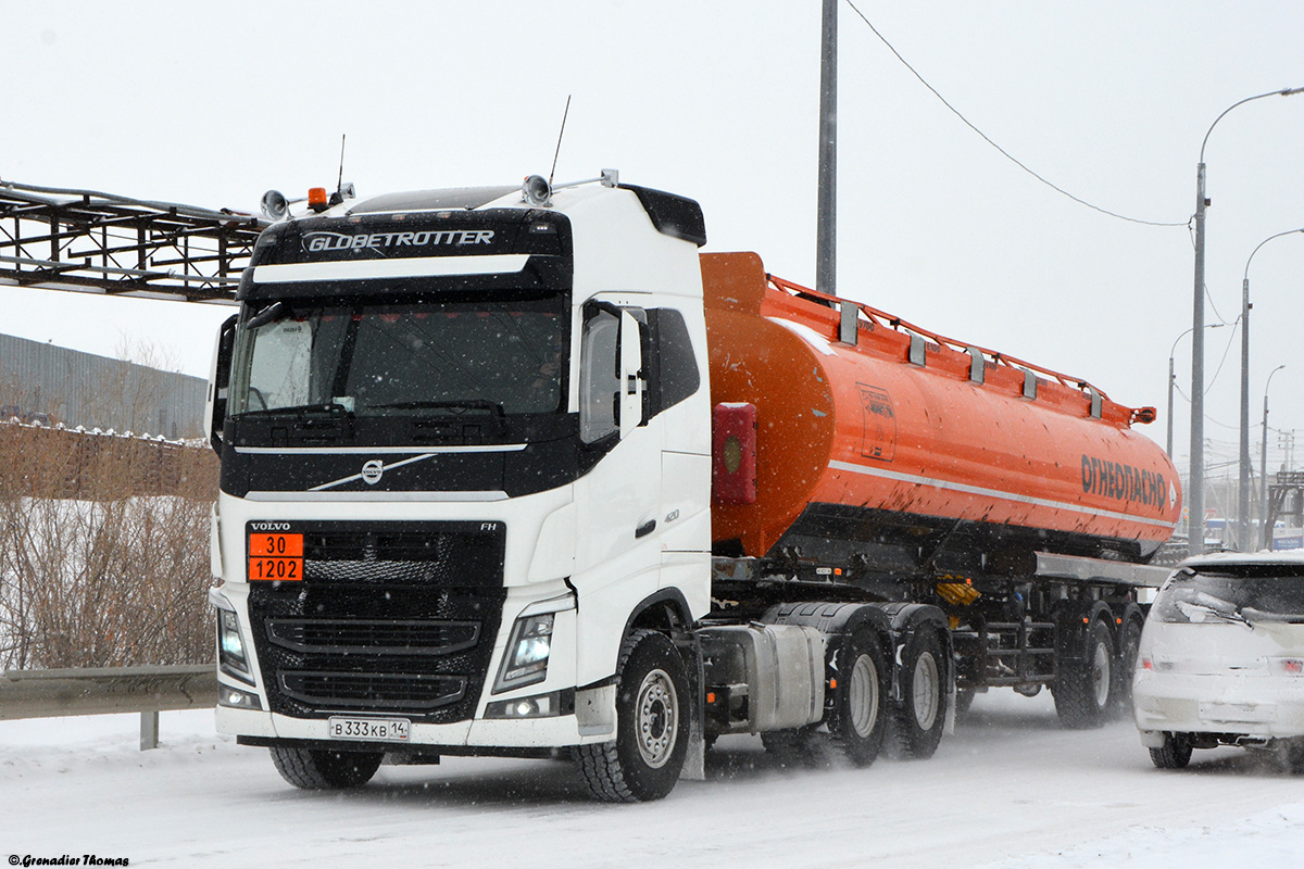 Саха (Якутия), № В 333 КВ 14 — Volvo ('2012) FH.420