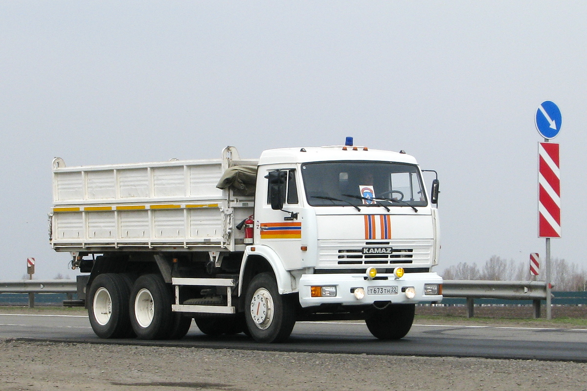 Алтайский край, № Т 673 ТН 22 — КамАЗ-65115-15 [65115R]