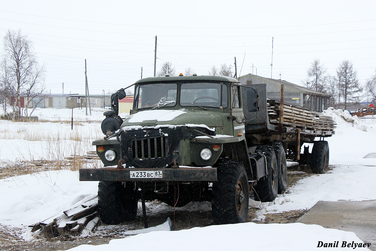 Ненецкий автономный округ, № А 233 ВС 83 — Урал-375 (общая модель)