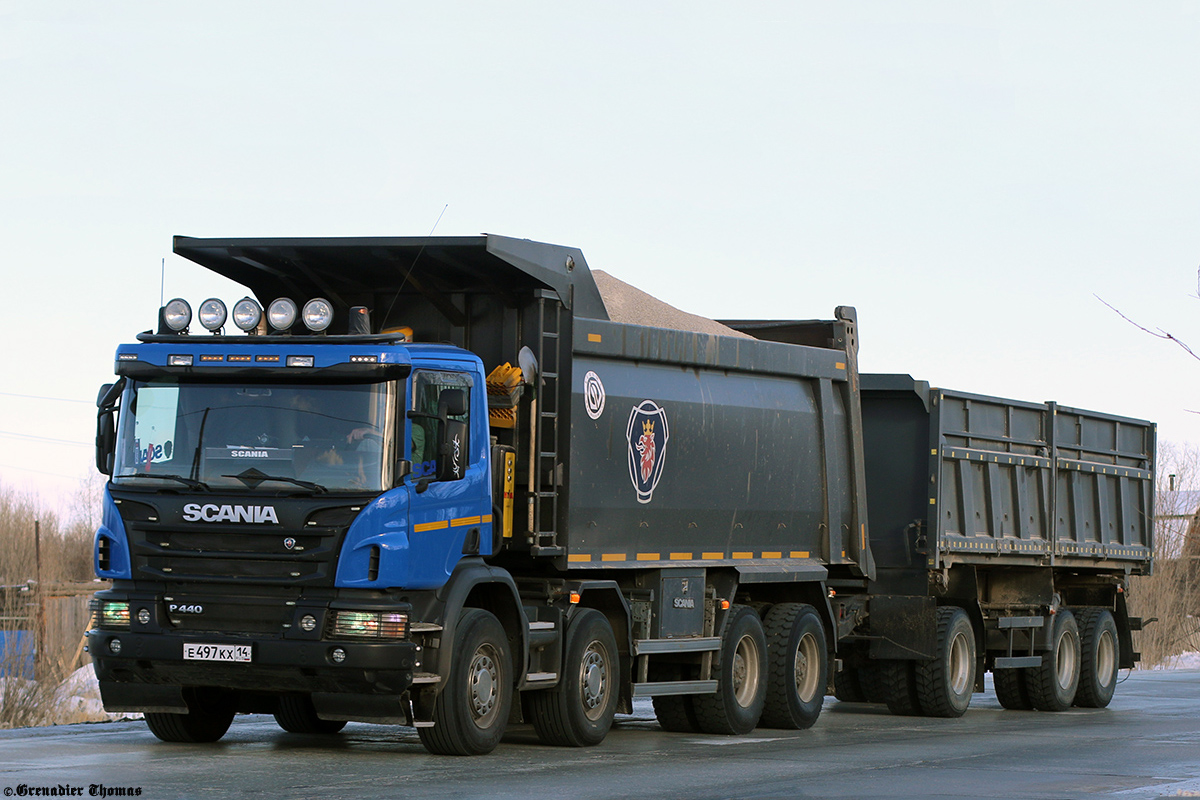 Саха (Якутия), № Е 497 КХ 14 — Scania ('2011) P440