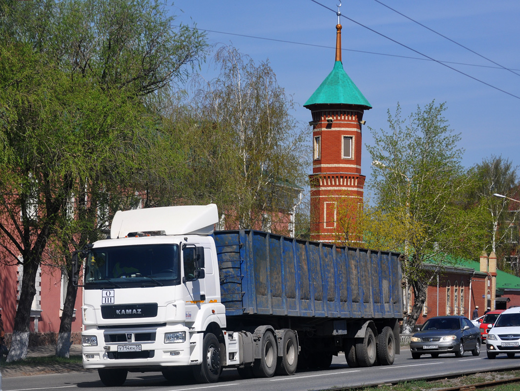 Омская область, № У 714 КН 55 — КамАЗ-65206-T5