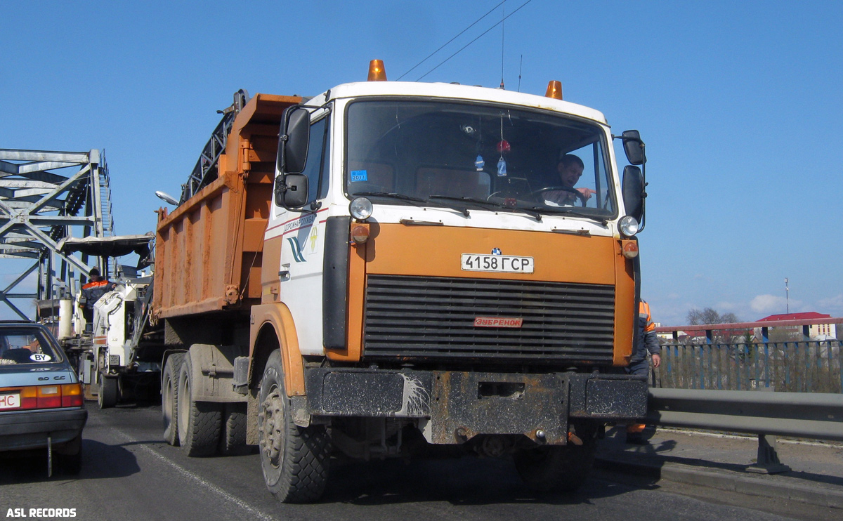 Гомельская область, № 4158 ГСР — МАЗ-5516 (общая модель)