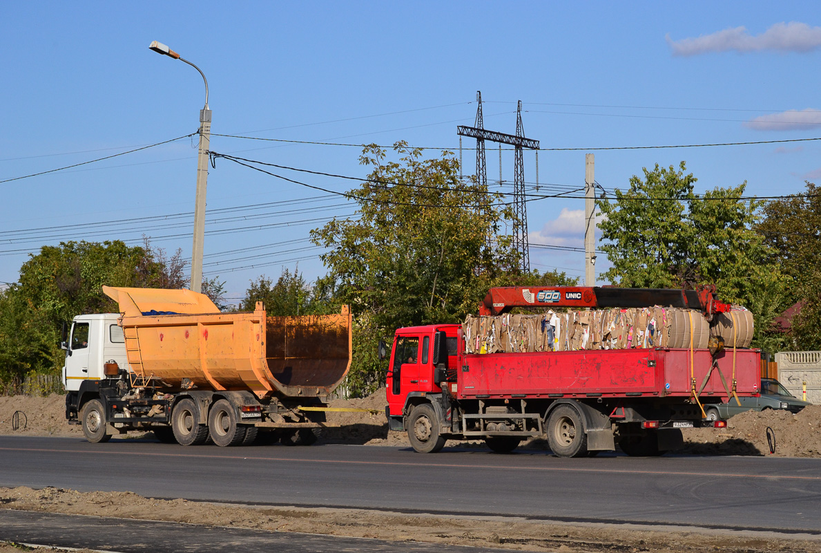 Астраханская область, № В 501 АА 134 — МАЗ-6501B9; Астраханская область, № Х 324 МР 30 — Volvo ('2001) FL