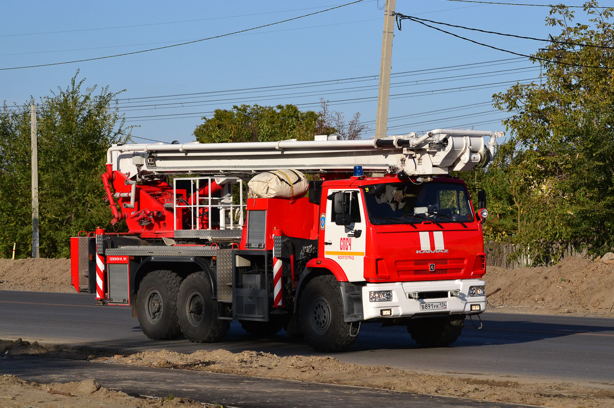 Волгоградская область, № В 891 УК 134 — КамАЗ-43118-46