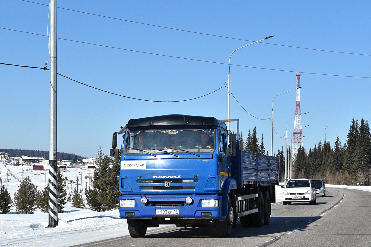 Саха (Якутия), № Р 193 КР 14 — КамАЗ-65117-N3