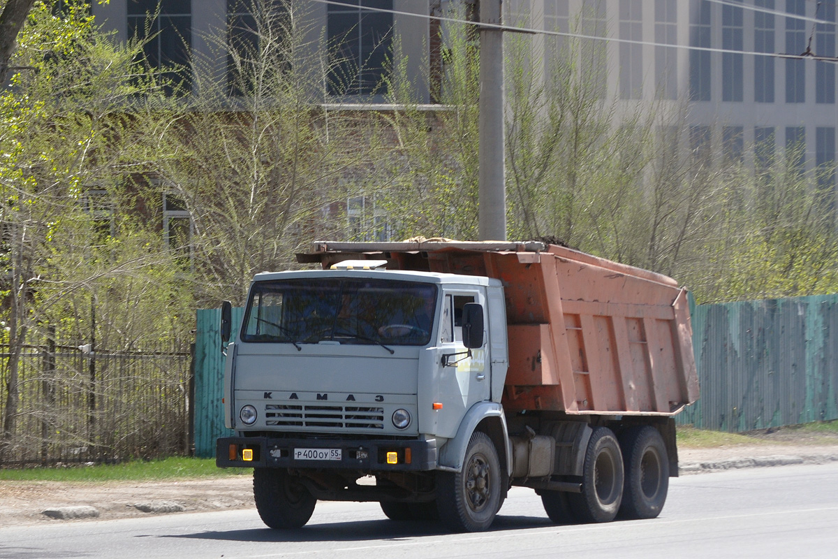 Омская область, № Р 400 ОУ 55 — КамАЗ-54112