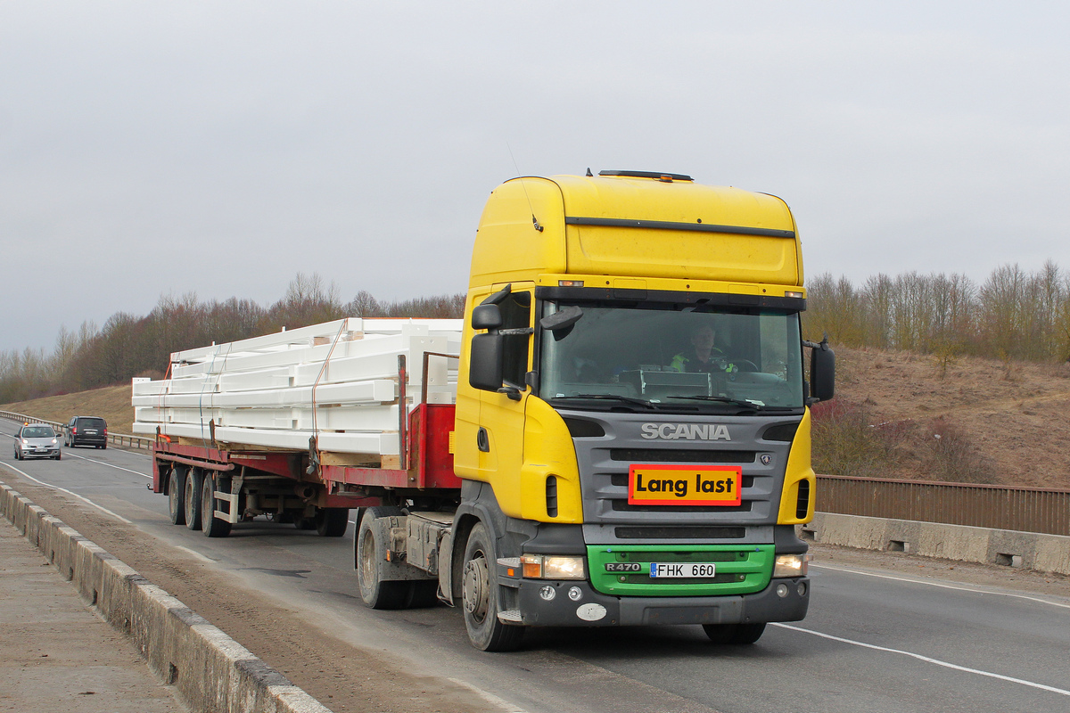 Литва, № FHK 660 — Scania ('2004) R480