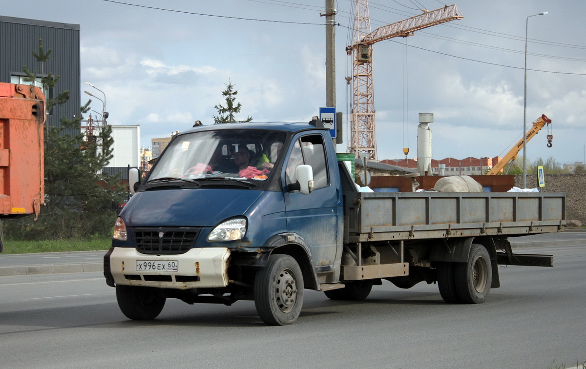 Псковская область, № Х 996 ЕХ 60 — ГАЗ-33104 "Валдай"