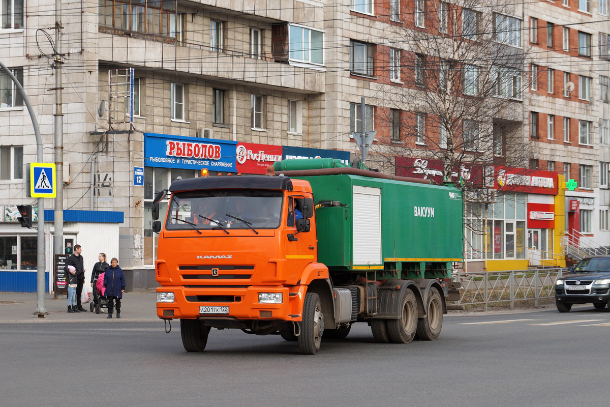 Архангельская область, № А 201 ТК 122 — КамАЗ-65111-50