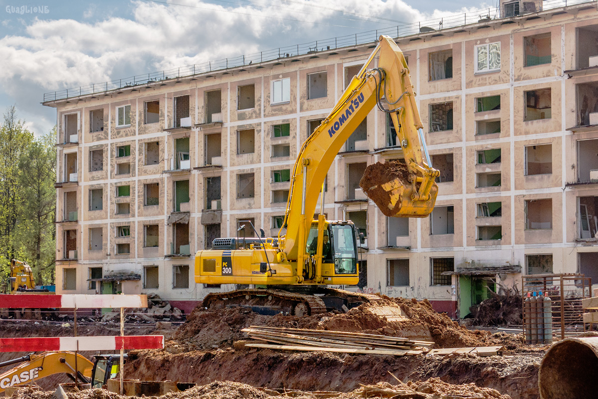 Москва, № (77) Б/Н СТ 0145 — Komatsu PC300