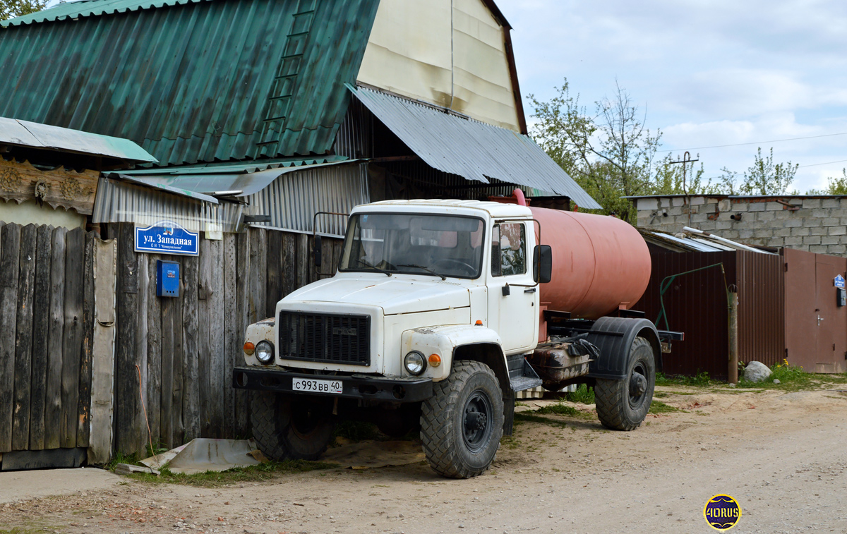 Калужская область, № С 993 ВВ 40 — ГАЗ-3308 «Садко»