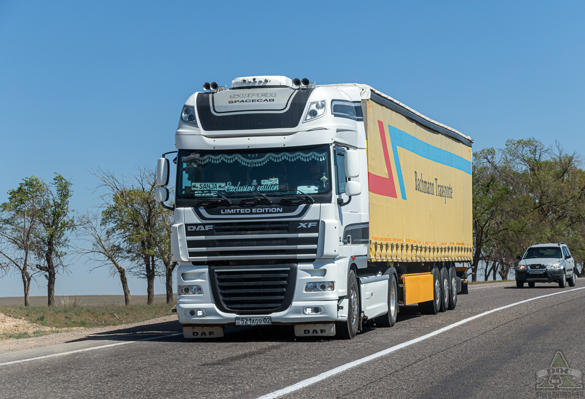 Алматы, № 521 AGQ 02 — DAF XF105 FT