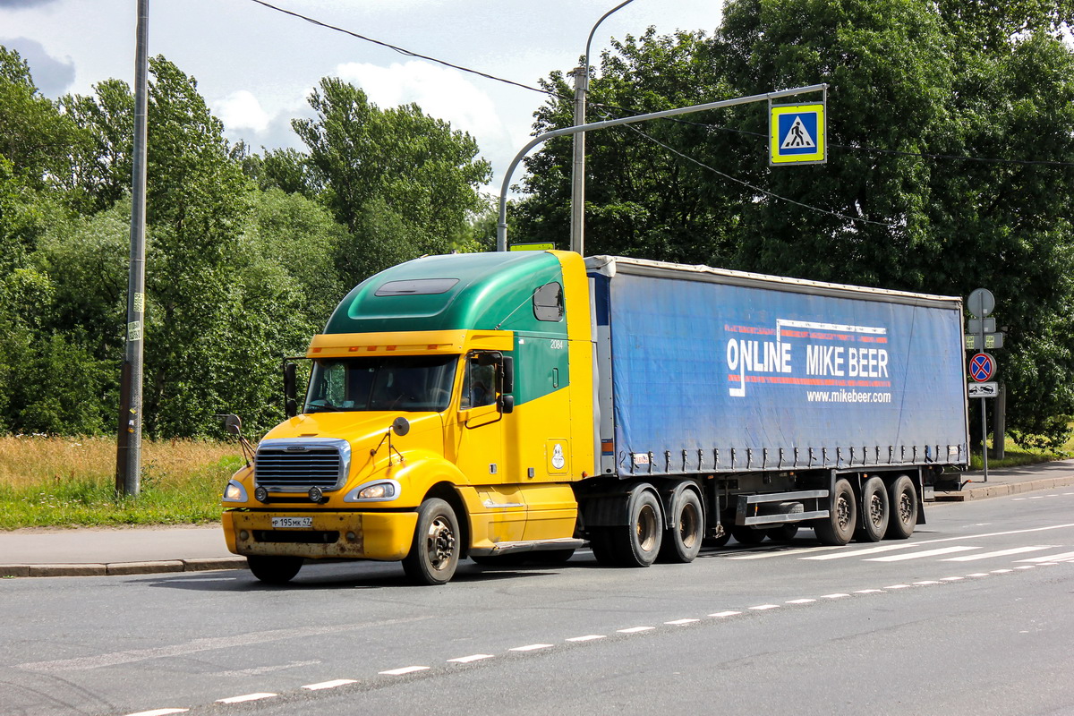 Ленинградская область, № Р 195 МК 47 — Freightliner Columbia