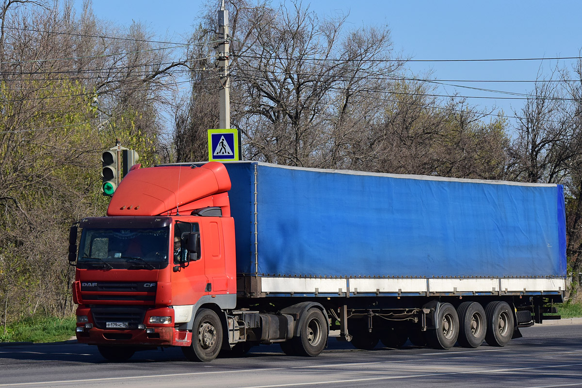 Волгоградская область, № Р 179 НС 34 — DAF CF85 FT