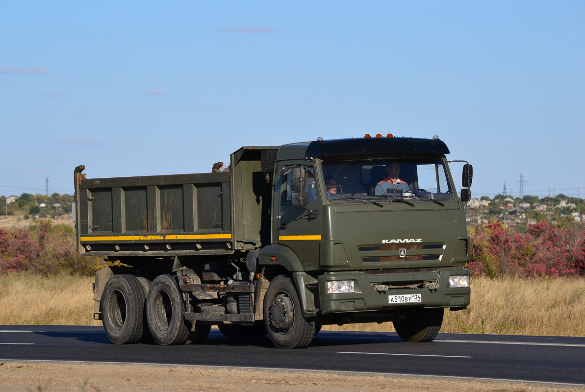 Волгоградская область, № А 510 ВУ 134 — КамАЗ-65115-A4