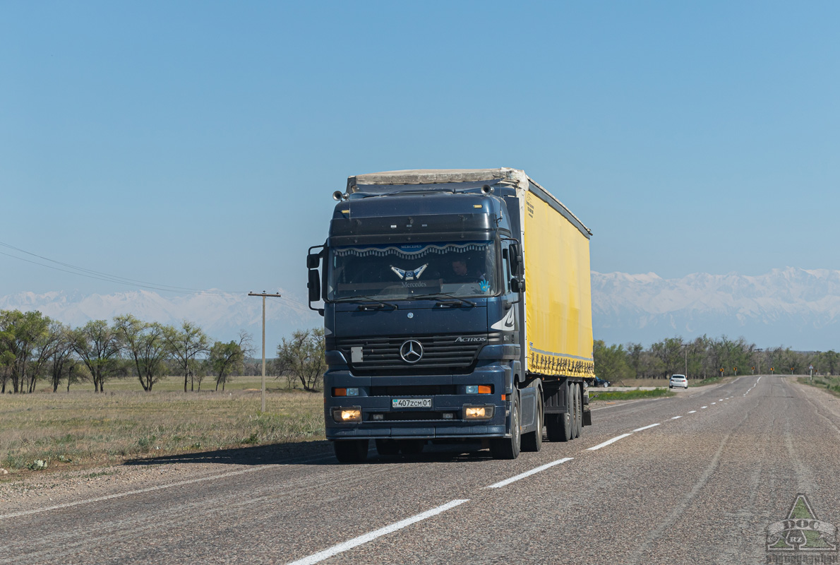 Астана, № 407 ZCM 01 — Mercedes-Benz Actros ('1997) 1843