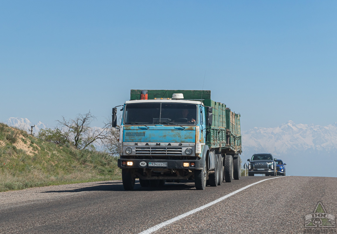 Жамбылская область, № 934 DEB 08 — КамАЗ-5320