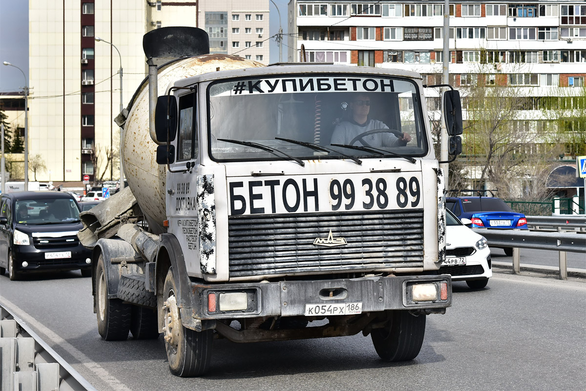 Тюменская область, № К 054 РХ 186 — МАЗ-53373