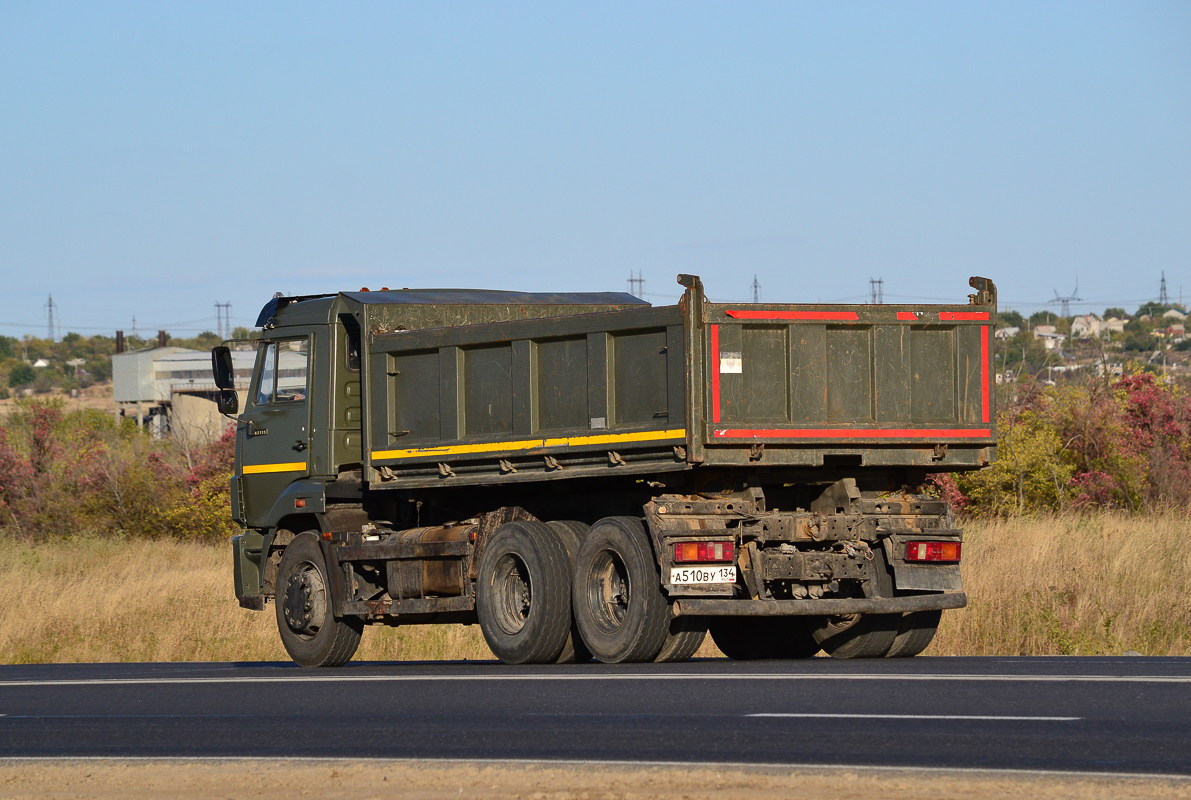 Волгоградская область, № А 510 ВУ 134 — КамАЗ-65115-A4