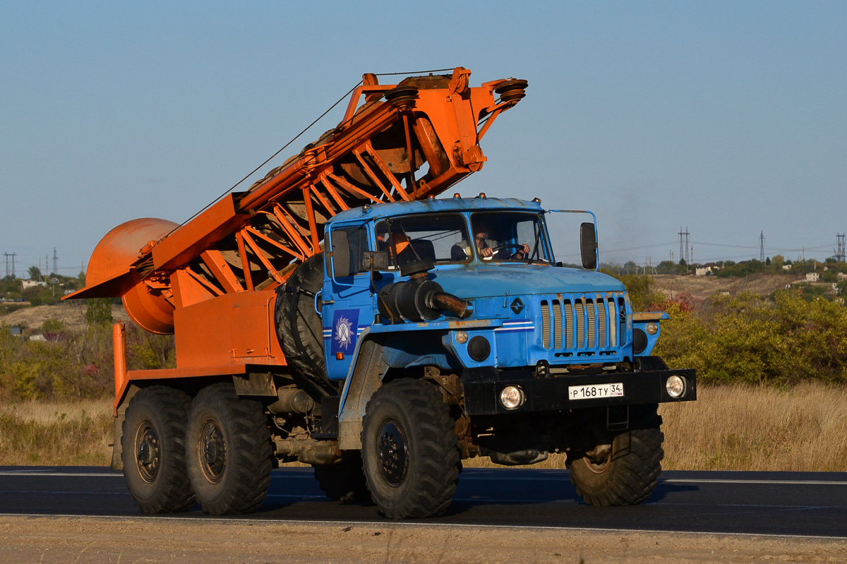 Волгоградская область, № Р 168 ТУ 34 — Урал-4320-41