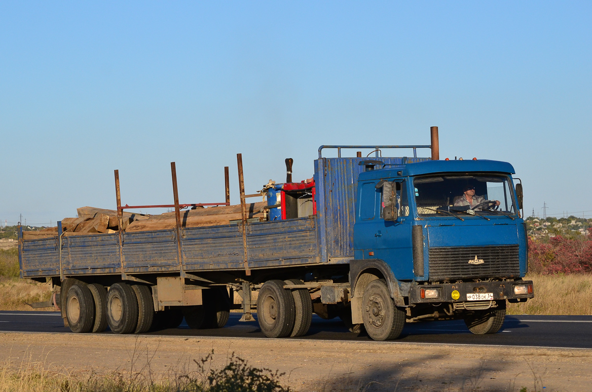 Волгоградская область, № Р 038 ОК 34 — МАЗ-54323